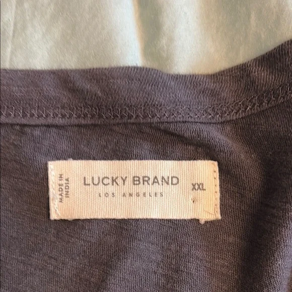 Lucky Brand Charcoal Women's Blouse - Picture 5 of 11